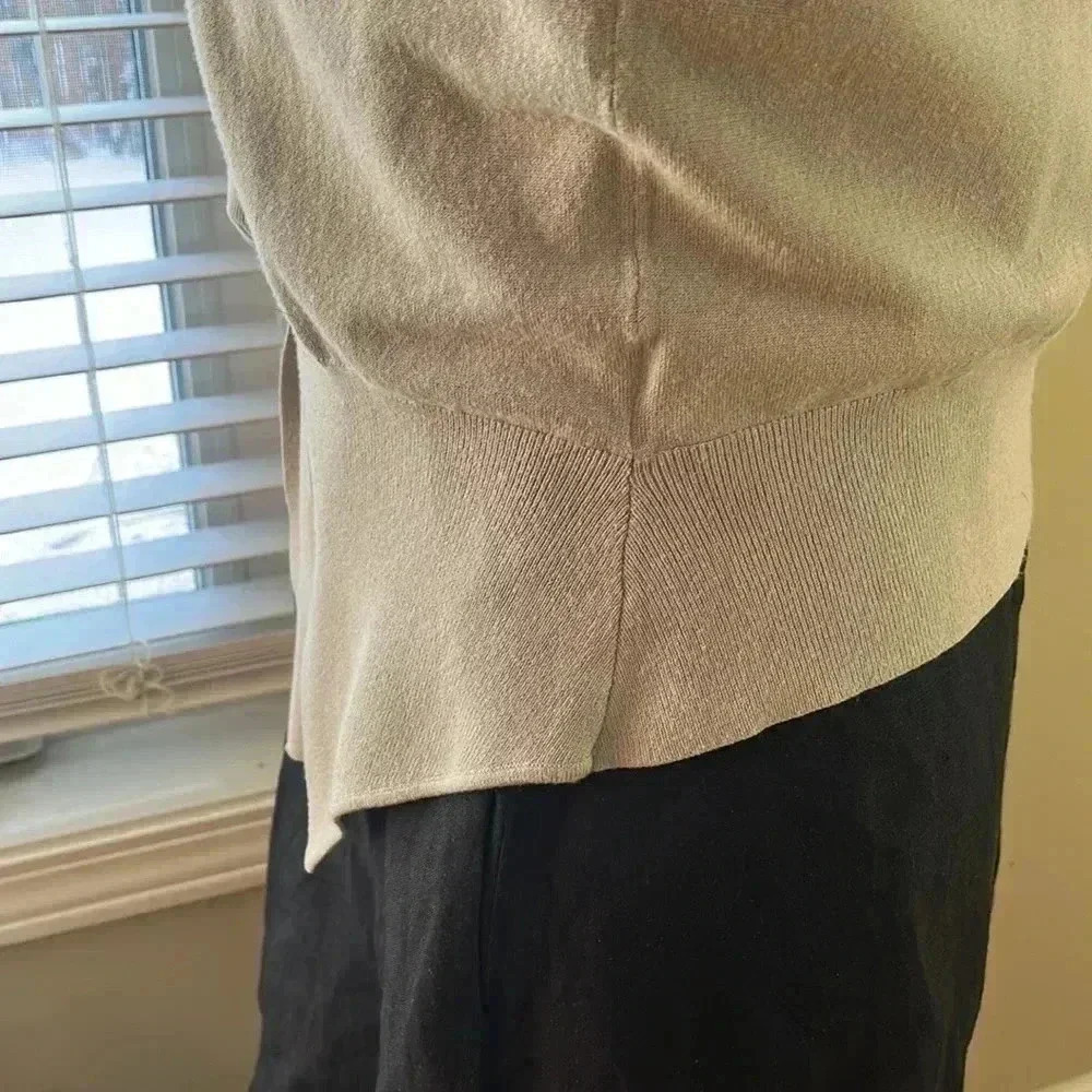 [M]Part Two Chianna Short Cardigan With Tie Closure and Ruched  Shoulders - Picture 7 of 15